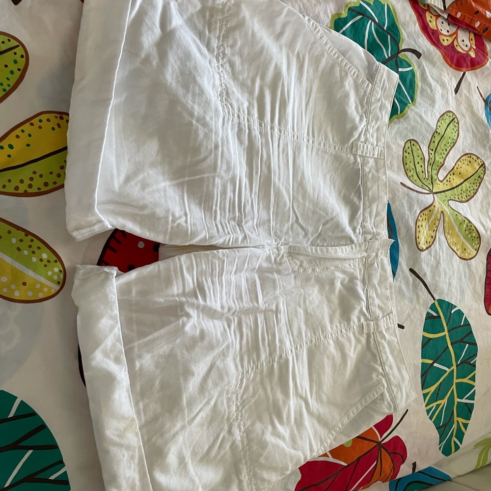 White shorts